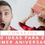 10 ideas de regalos para tu primer aniversario de novios