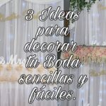10 ideas increíbles para adornar tu salón de bodas