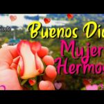 5 frases de buenos días con flores hermosas para alegrarte