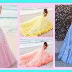 5 increíbles trajes de novia de color para tu día especial