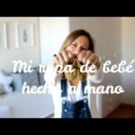 Adorables conjuntos de ropa de bebé tejidos a mano con amor