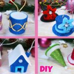 Adornos de Navidad DIY con Goma Eva Guía Paso a Paso