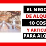 Alquiler de mobiliario para eventos en Navarra