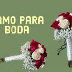 Armonía floral: ramos de novia en rosas rojas y blancas