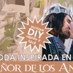 Boda épica: Invitación al matrimonio inspirado en El Señor de los Anillos