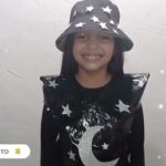 Brilla en la noche con un disfraz de luna y estrellas