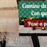 Cálido y rústico: camino de mesa de yute para decorar tu hogar