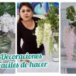 Centro de mesa de cristal con flores: la elegancia en tu decoración