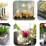 Centros de mesa con velas y piedras: crea una atmósfera única
