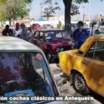 Coches clásicos en Antequera: Un viaje en el tiempo sobre ruedas