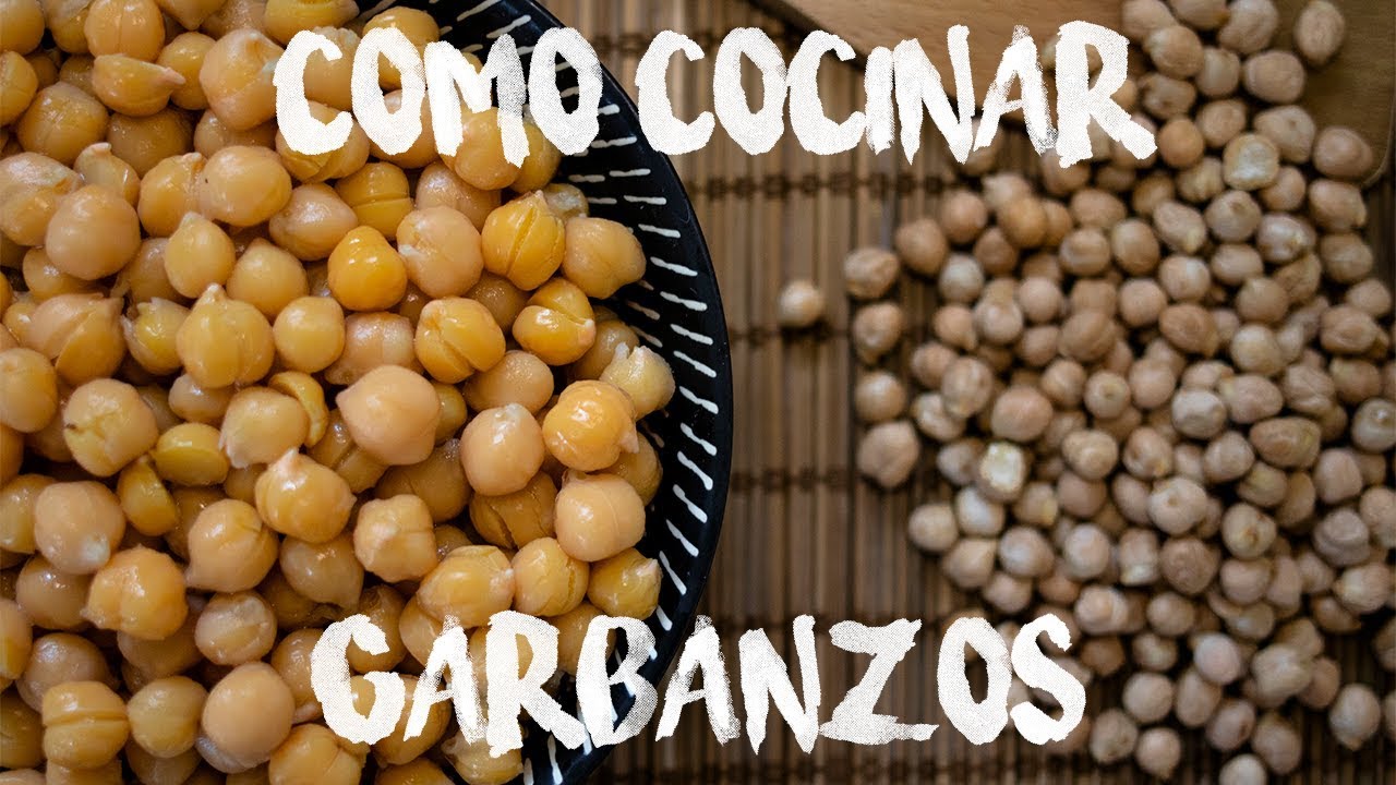 Cocina garbanzos sin remojo en olla a presión ¡Fácil y rápido! Tras