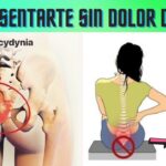 Cojín para coxis alivia dolor y mejora postura en segundos