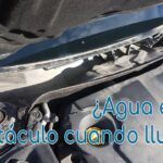 Cómo evitar que entre agua por la luna delantera de tu coche