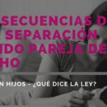¿Cómo funciona la separación de bienes en una pareja de hecho?