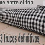 Cómo hacer un tope de puerta con tela en casa de manera fácil