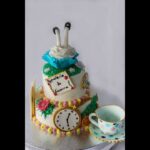 Cómo hacer una tarta de Alicia en el país de las maravillas