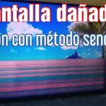 Cómo solucionar rayas de colores en la pantalla del televisor