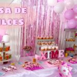 Deliciosos detalles para festejar: Mesa de dulces para bautizos