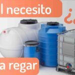 Depósito de agua para riego en el jardín Mejores opciones y cómo hacerlo