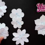 Descubre cómo crear hermosos patrones de flores de goma eva en minutos