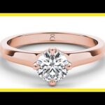 Descubre el anillo de compromiso perfecto: Oro rosa y diamante