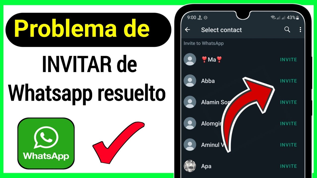 Que Significa Que Un Contacto De Whatsapp Dice Invitar