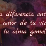 Descubre la verdadera diferencia entre alma gemela y amor de tu vida