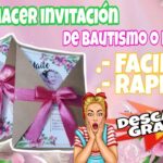Descubre los mejores sobres para invitaciones de bautizo y sorprende a tus invitados