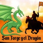 Dibujos de San Jorge y el Dragón para colorear Encuentra aquí