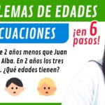 Edades hace dos años Yo=24, Tú=6, Otro=8