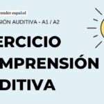 Ejercicios de comprensión escrita y auditiva en francés con soluciones