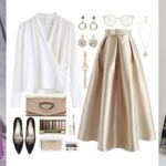 Elegantes opciones en faldas para lucir en bodas de noche