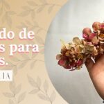 Encantadoras diademas de flores para realzar el look de tus invitadas