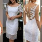 Encantadores vestidos de novia cortos para un estilo sencillo y elegante