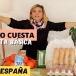 Gasto promedio mensual en alimentación en España durante 2021