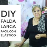 Guía para hacer una falda larga con goma en la cintura