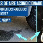 ¿Hacia dónde va el agua del aire acondicionado del coche?
