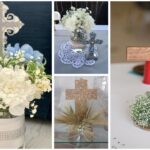 Ideas de centros de mesa sencillos para decorar la comunión