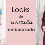 La belleza radiante de una invitada embarazada de 8 meses en su día especial