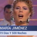 Letra de 19 días y 500 noches por María Jiménez