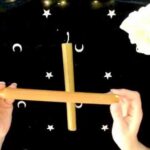 Magia en el aire: vela de miel bajo la luz de la luna llena