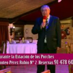 Menú delicioso en el restaurante asador La Estación de Los Porches