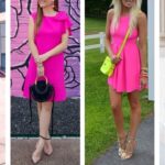 Outfit perfecto: Cómo combinar un vestido rosa fucsia con diferentes tipos de zapatos