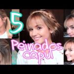 Peinados de moda: recogidos con flequillo y trenzas para lucir elegante y original