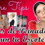 Peinados elegantes para lucir con un vestido largo de espalda descubierta