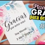 Plantillas de etiquetas para bodas imprimibles gratis
