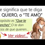¿Por qué me dice te amo tan rápido? Descubre las razones aquí