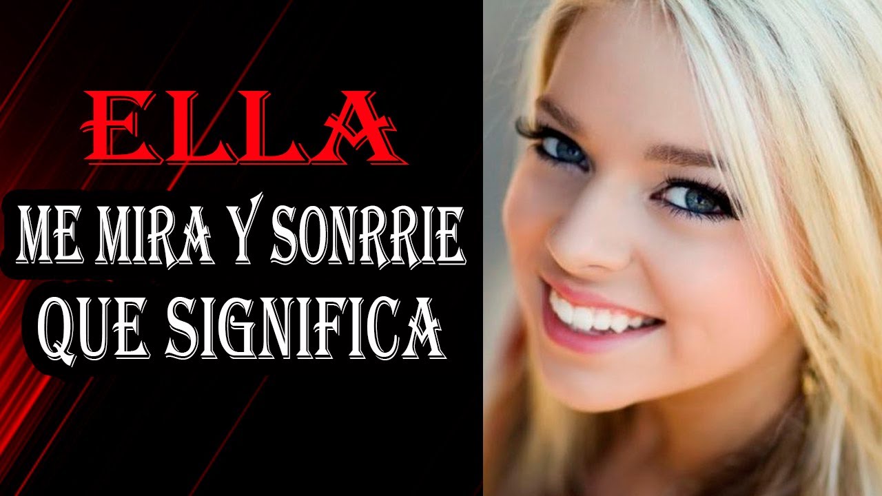 ¿Qué significa cuando alguien te mira y sonríe? - Tras Tucada