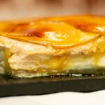 Receta de mousse de foie y queso de cabra con manzanas caramelizadas