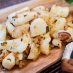Receta deliciosa Secreto a la plancha con ajo y perejil en 10 minutos